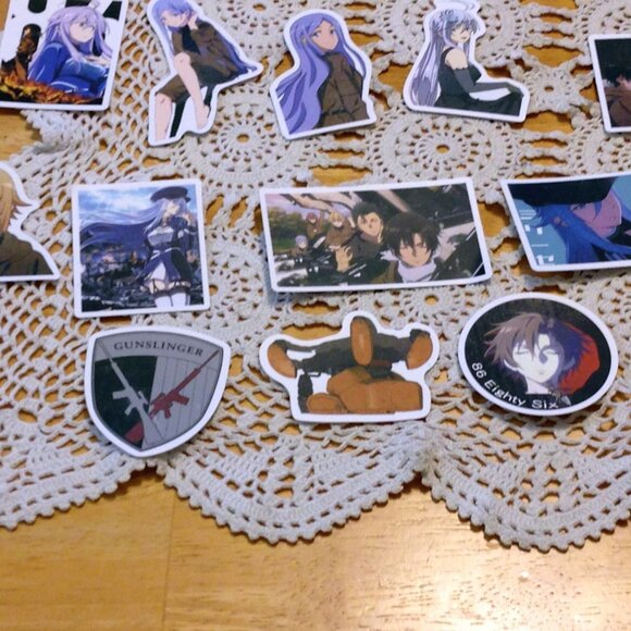 Science Fiction, Japanese, 86 EightySix Stickers - Picture 4 of 5